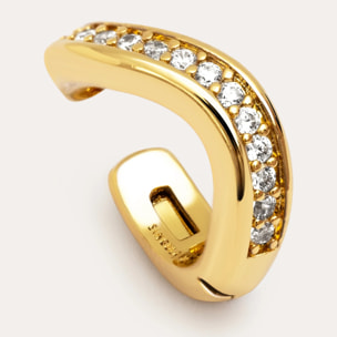 Orecchino Ear Cuff Hailey Placcato Oro