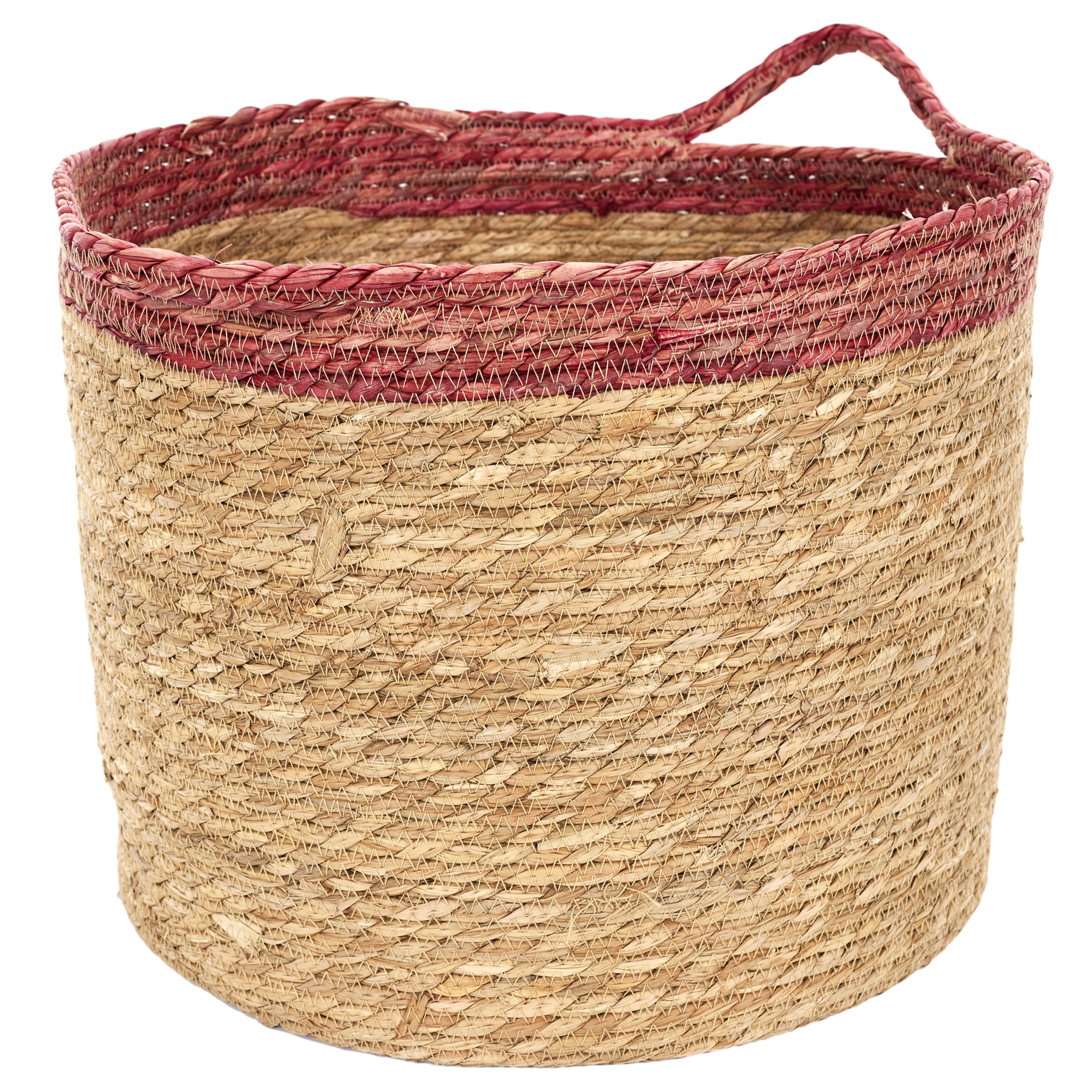 Panier Tresse Bicolore X3
