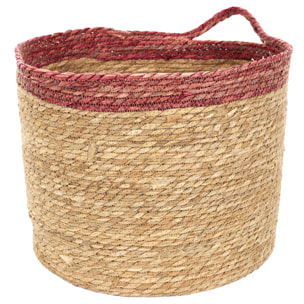 Panier Tresse Bicolore X3