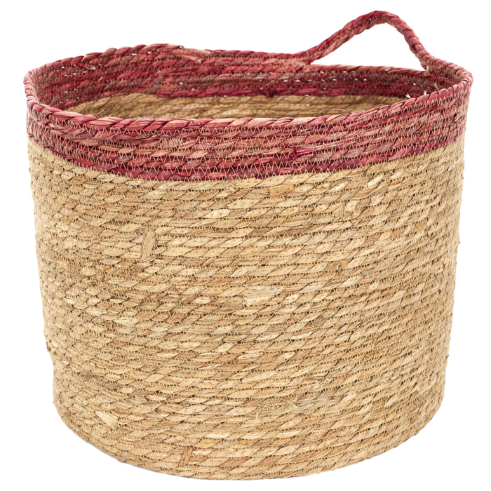 Panier Tresse Bicolore X3