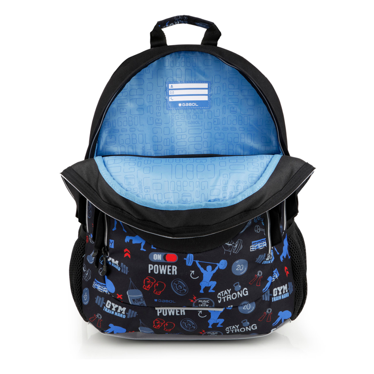 Mochila Gabol TRAINING negra e impermeable