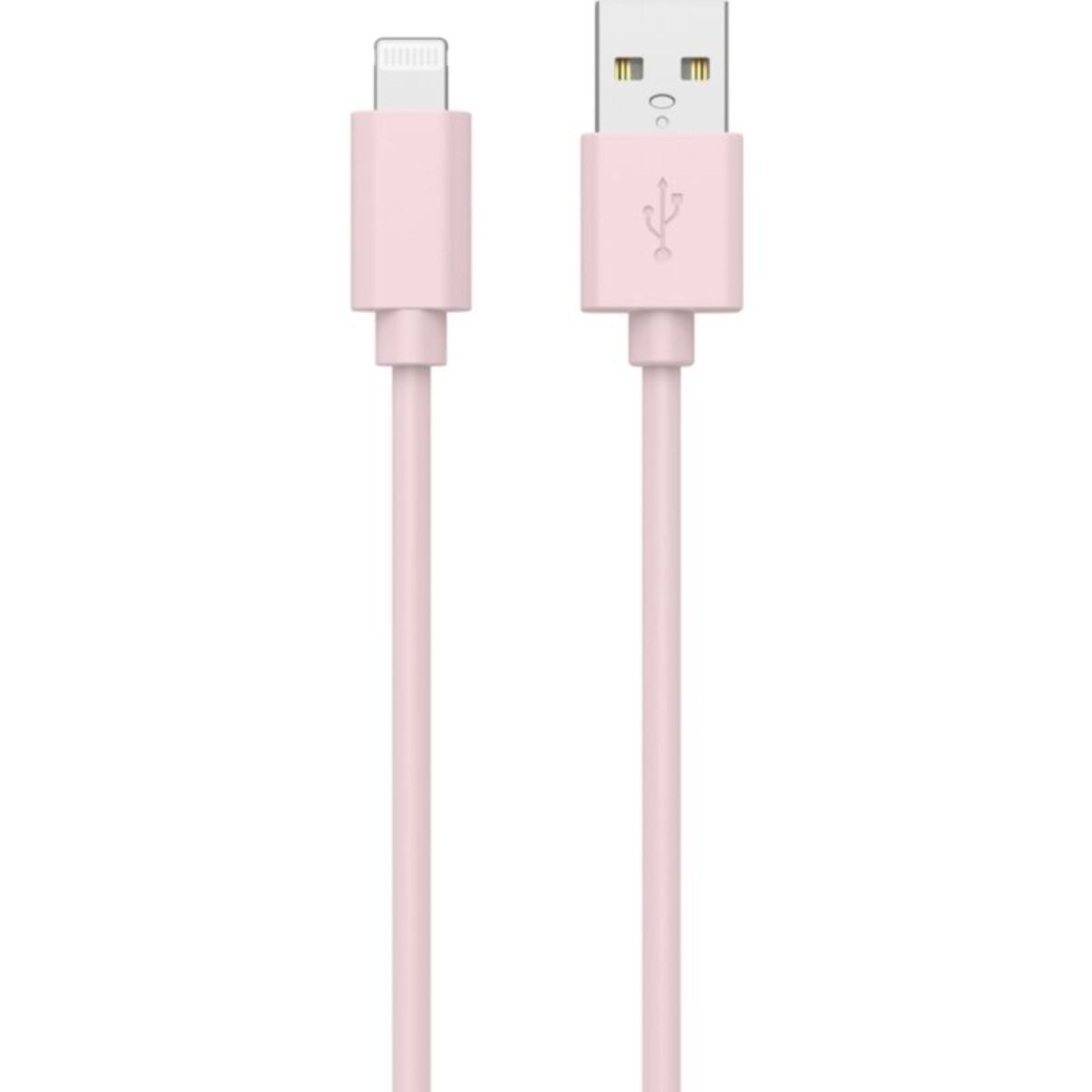 Câble de charge ESSENTIELB USB-A 1M vers lightning rose