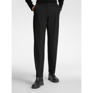 Elena Mirò - Pantaloni chinos in tessuto tecnico - Nero