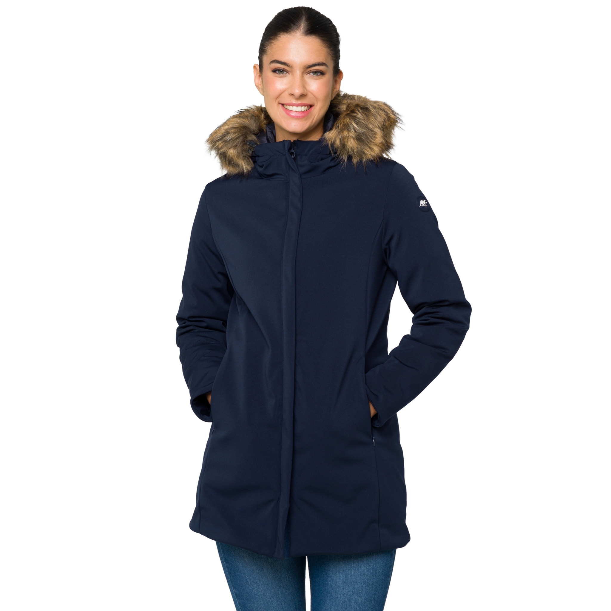 Chaqueta Hot Buttered térmica impermeable Dahlia azul marino