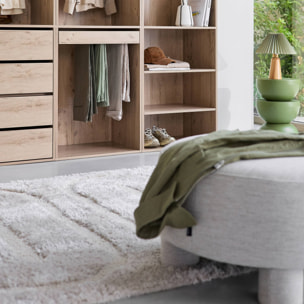 Kit dressing modulable décor bois 3 éléments MODULO