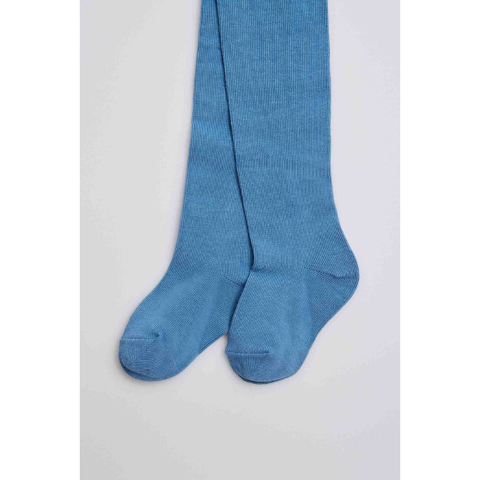 Collant classico azzurro