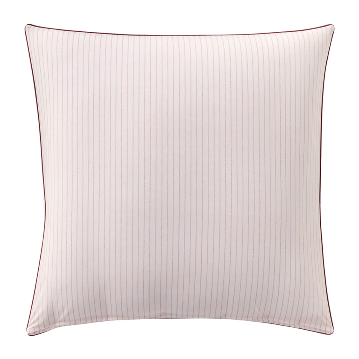 Taie d'oreiller imprimée en percale de coton, DÉLICATESSE, Rose foncé