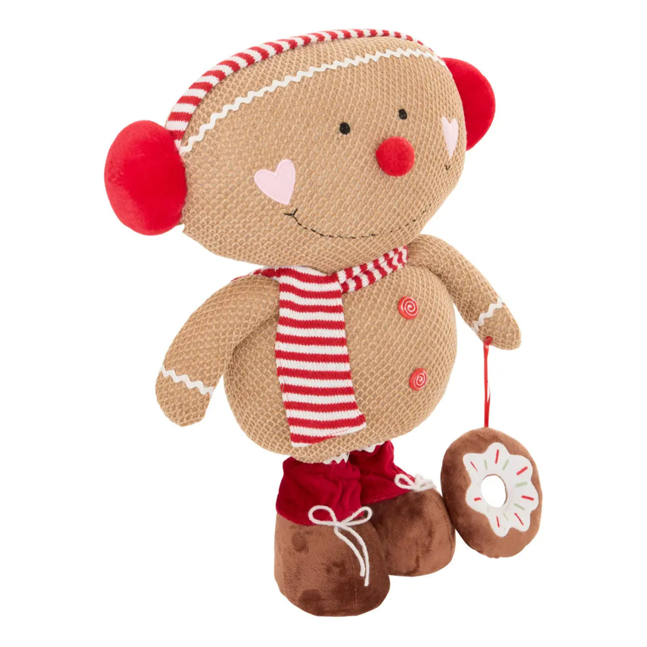 Bonhomme de Noël en pain d'épices Pimi télescopique H. 76 cm