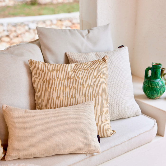 Housse de coussin jacquard 30x50 cm Agres Os