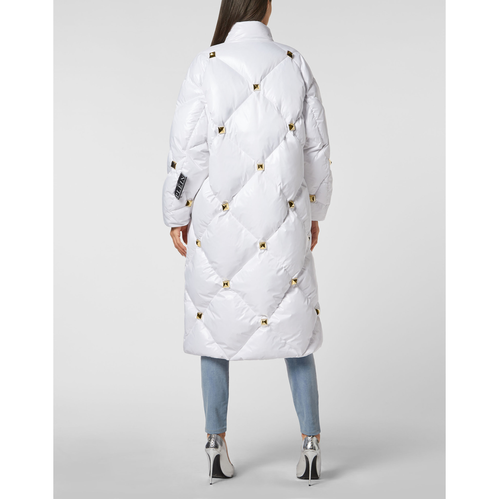 PHILIPP PLEIN Chaqueta larga de plumón