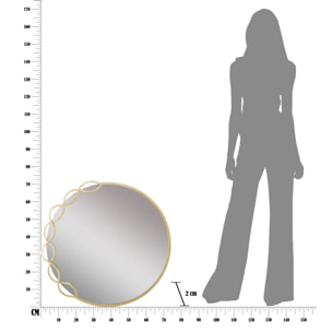 SPECCHIO ELEONOR CM 73,5X2X72