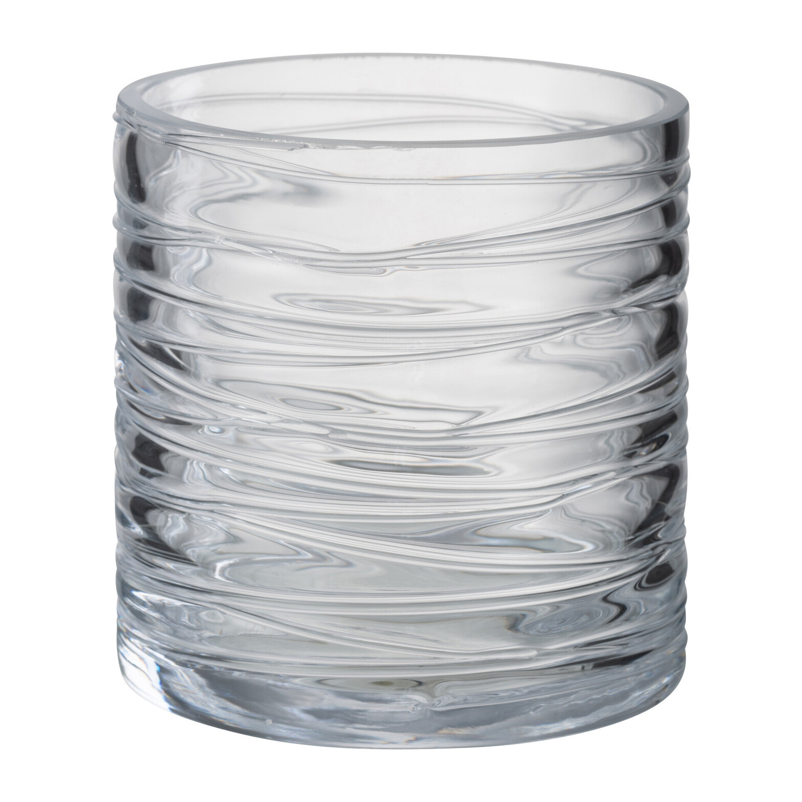 J-Line photophore Lignes - verre - transparent - small