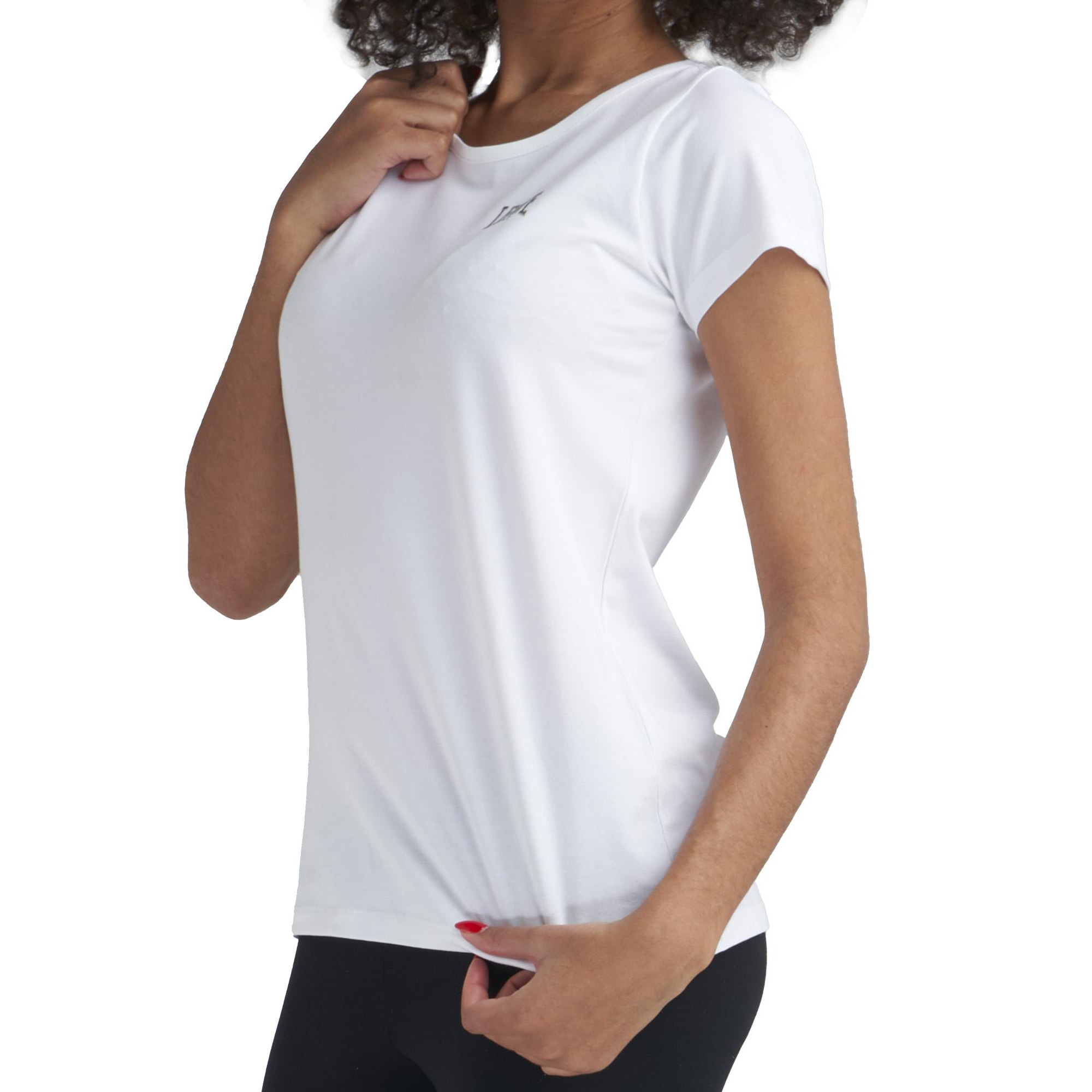 T-shirt logo piccolo donna con maniche corte Training