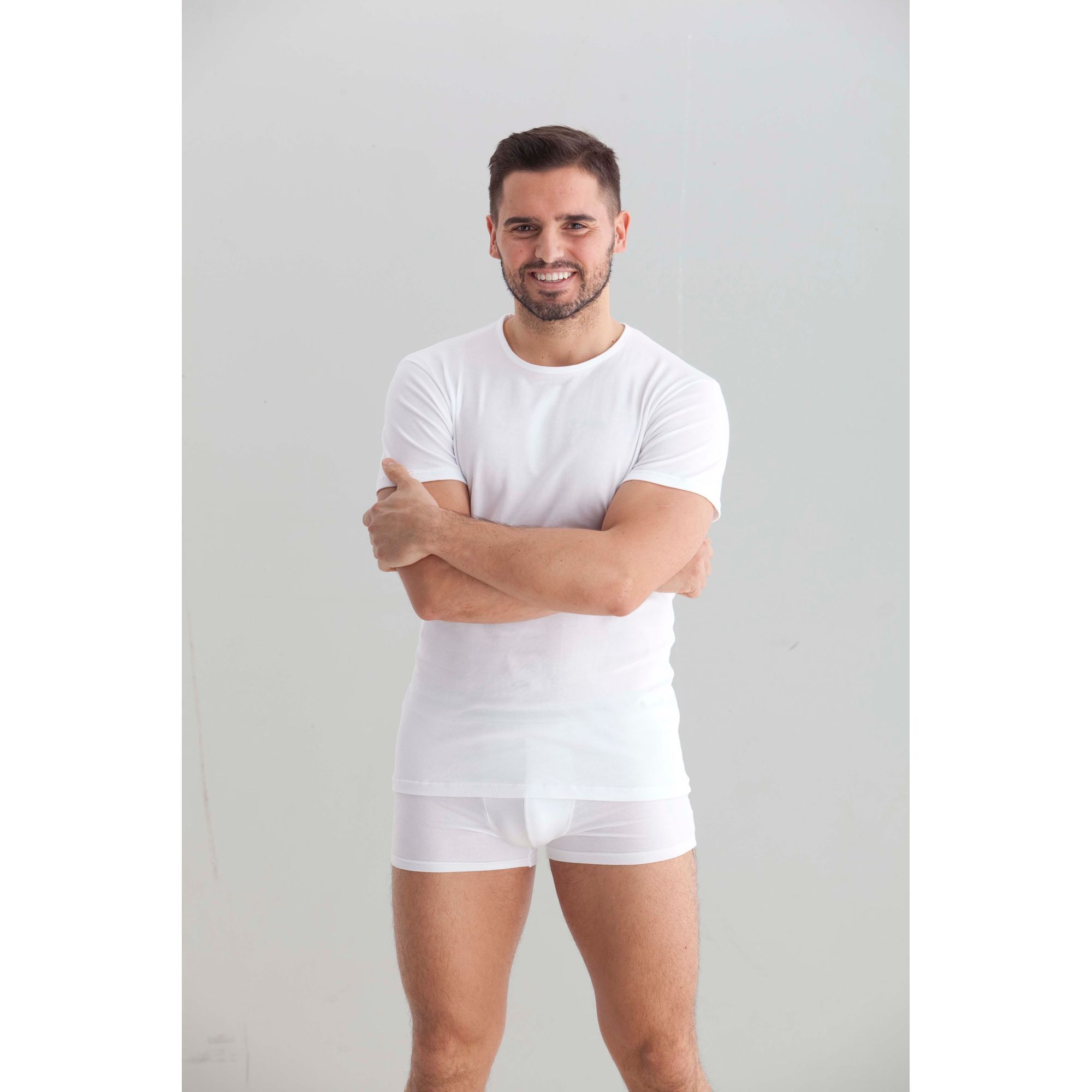 Camiseta Cro M/C Canale 1X1 Blanco Talla 52