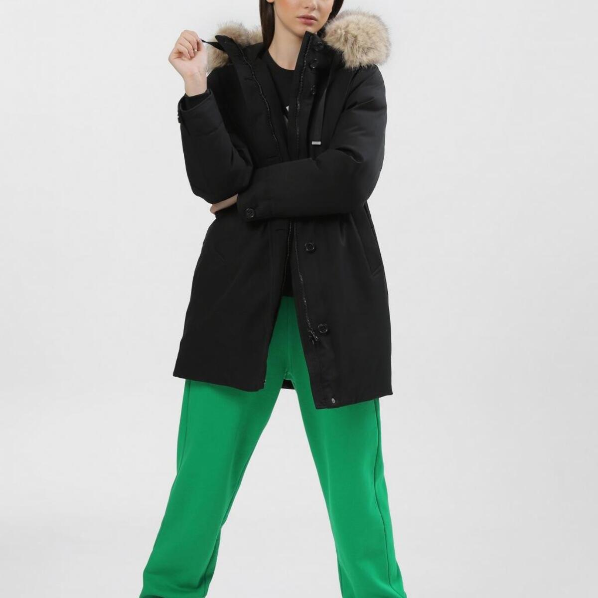Abrigos Mujer de la marca GEOX  modelo W CARUM NEGRO