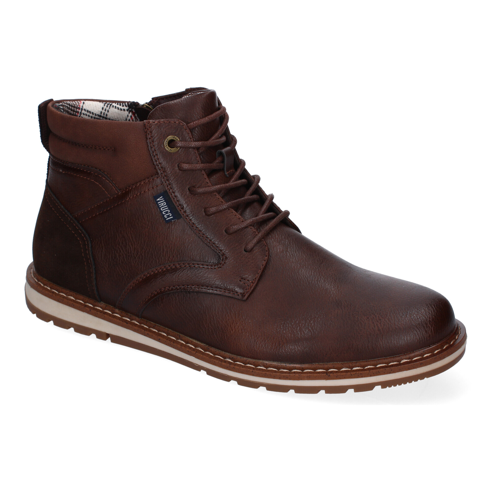 Botin Casual Plano de Hombre, Comodo, Diseño Moderno, Detalle de Costuras