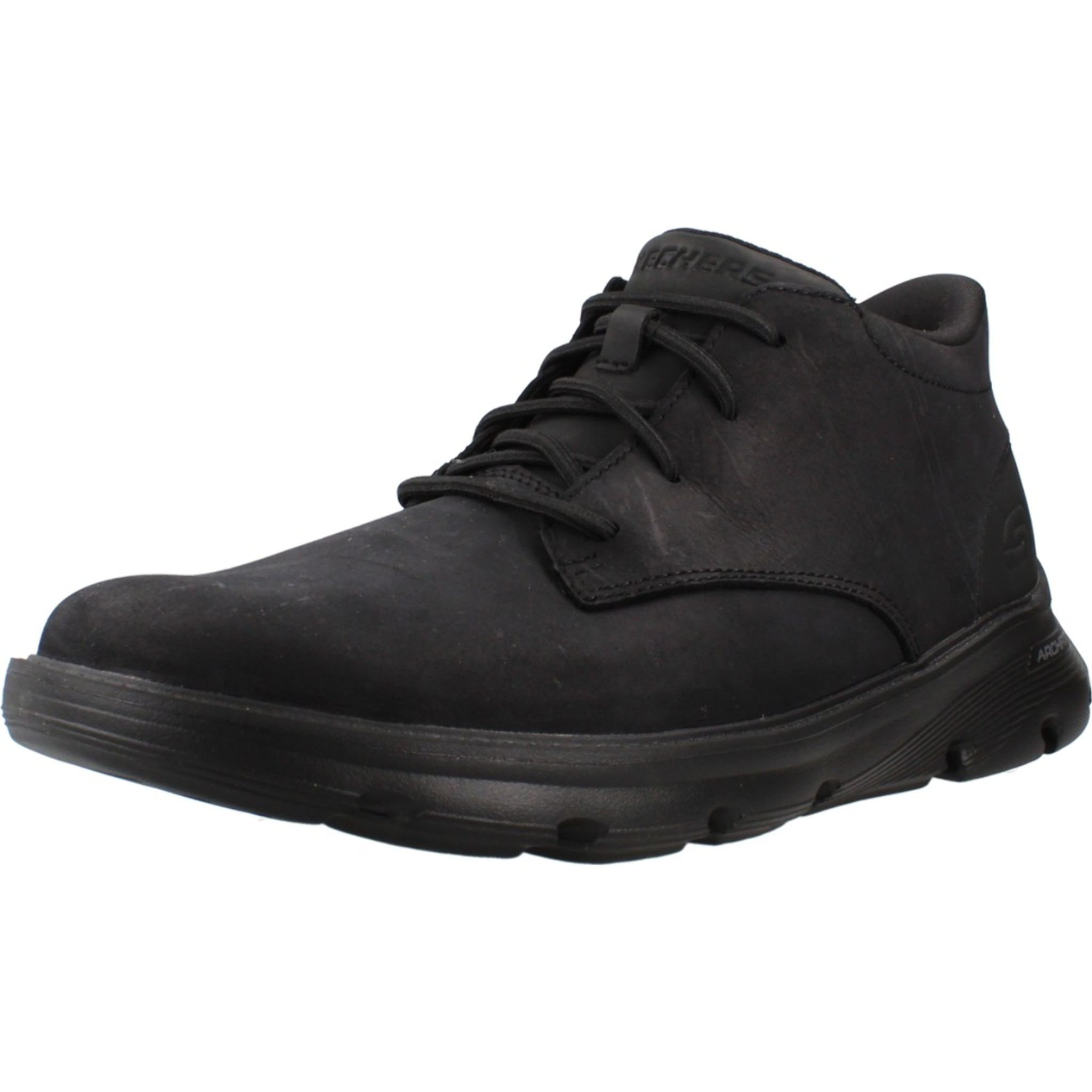 Botines Hombre 205514s Arch Fit Garza Negro