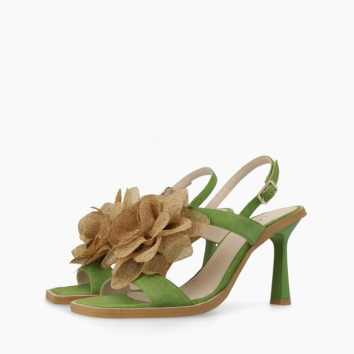 SANDALIAS VERDES WILATIS