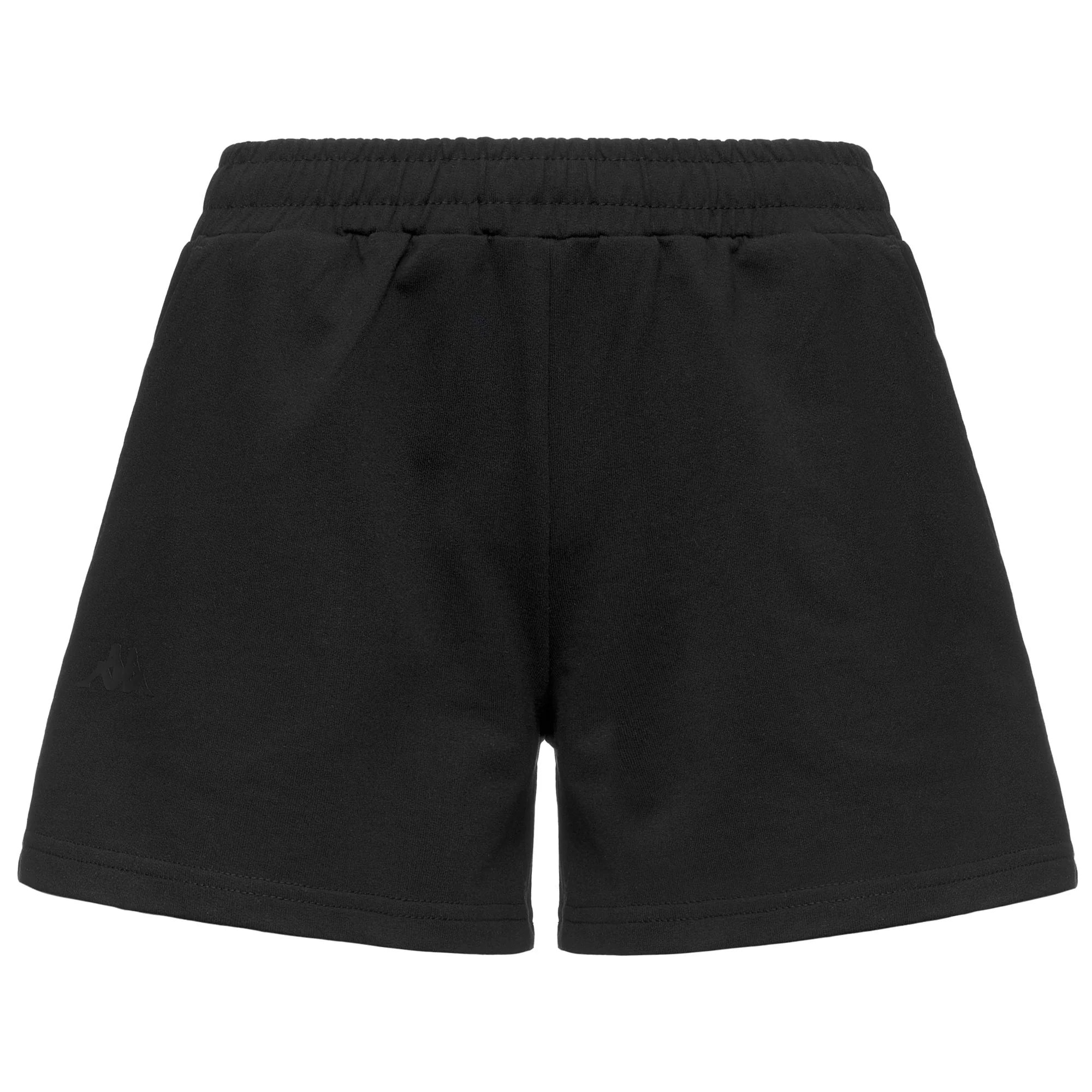 Kappa - Pantaloni Corti Donna Nero - Iabeja