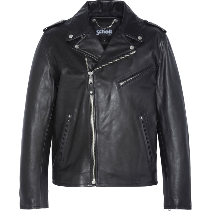 FITTED PERFECTO JACKET SCHOTT Nero