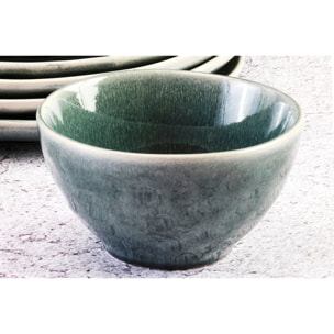 Bol MOON Ø14,5cm - 6 pièces - Pétrole