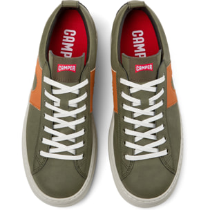 Zapatillas - CAMPER Runner Four - Verde - Cuero liso
