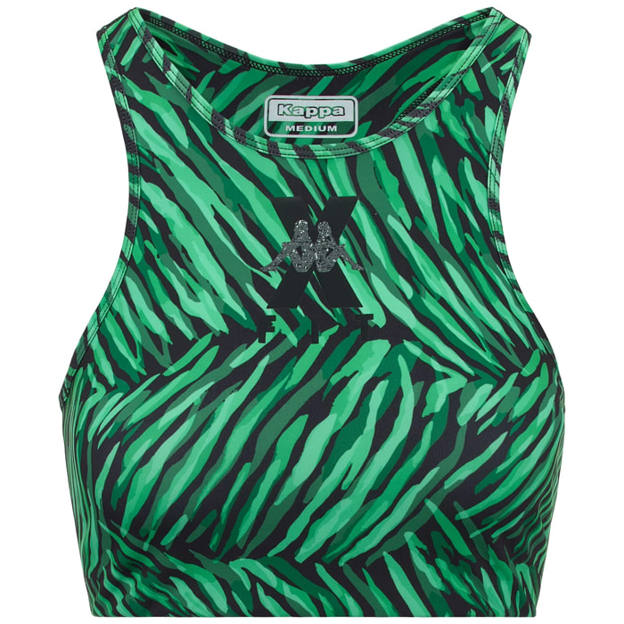 Maglie gioco Kappa Donna KOMBAT WKT ERRANI Nero