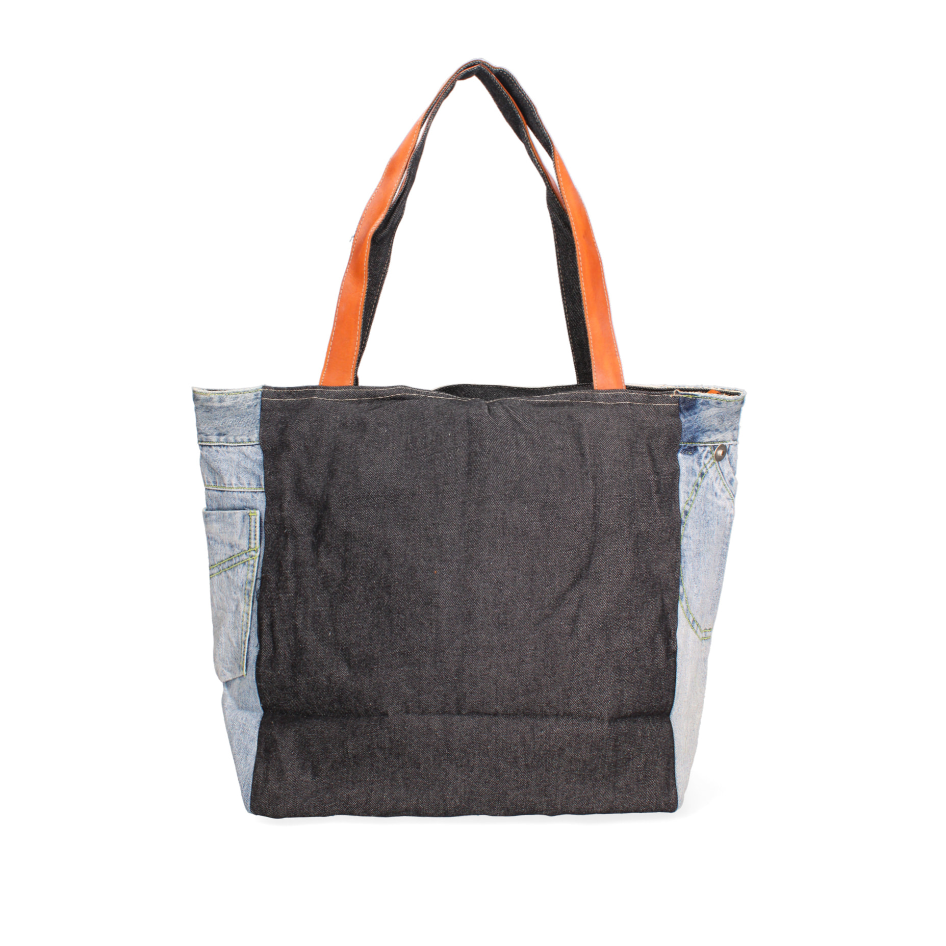 Borsa a spalla da donna Textile Prodotto Vegano 37x40x18 cm