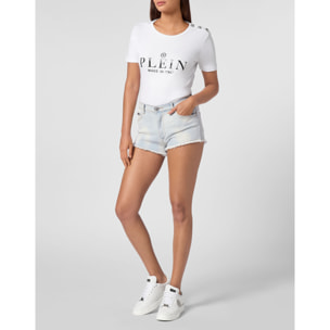 PHILIPP PLEIN Denim Shorts