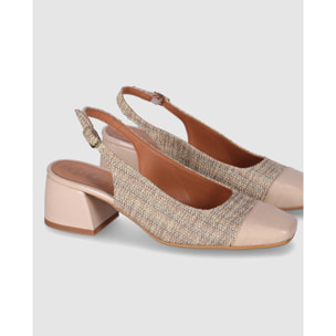 Zapatos de Tejido - Multicolor - Tacón: 3 cm