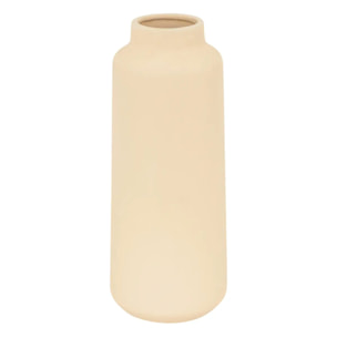 Vase céramique Rily beige H30cm