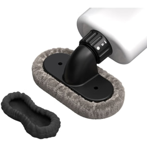 Lingettes et serpillères LAURASTAR Coiffes en Microfibre x4 pour Nettoyeur Vapeur AURA