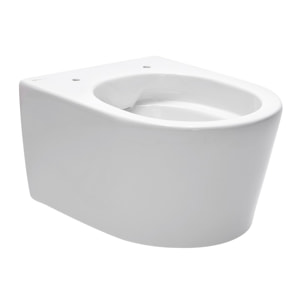 Pack WC sans bride SAT, fixations invisibles + Abattant softclose + Bâti support Geberit UP100 + Plaque + Douchette Grohe