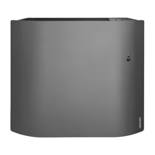 Divali 1000 W radiateur connecté, inertie double technologie , fonction lumineuse, horizontal, gris (507624)