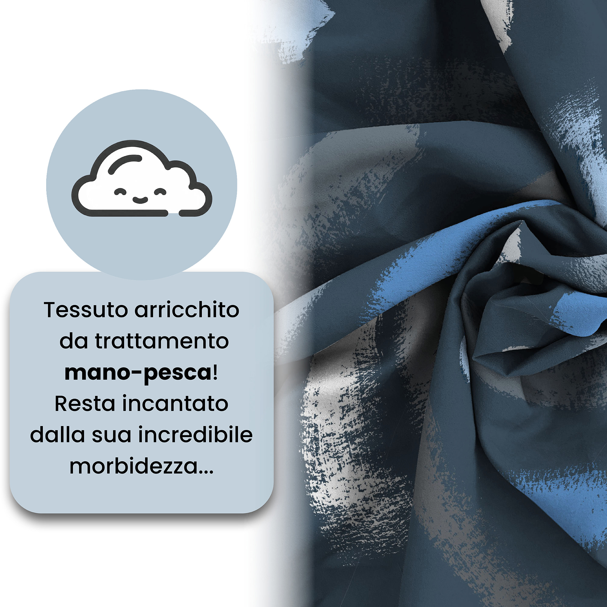 COPRIPIUMINO FANTASY, 100% Microfibra, No Stiro - GESSETTI