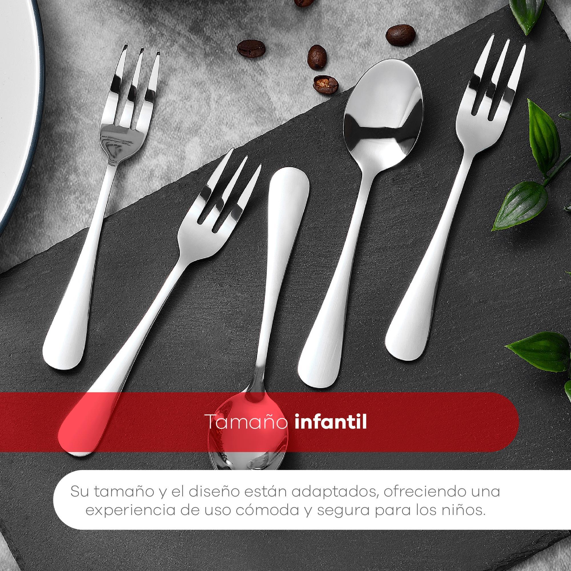 Set de 3 Cubiertos infantiles MUNICH Acero inoxidable Bergner