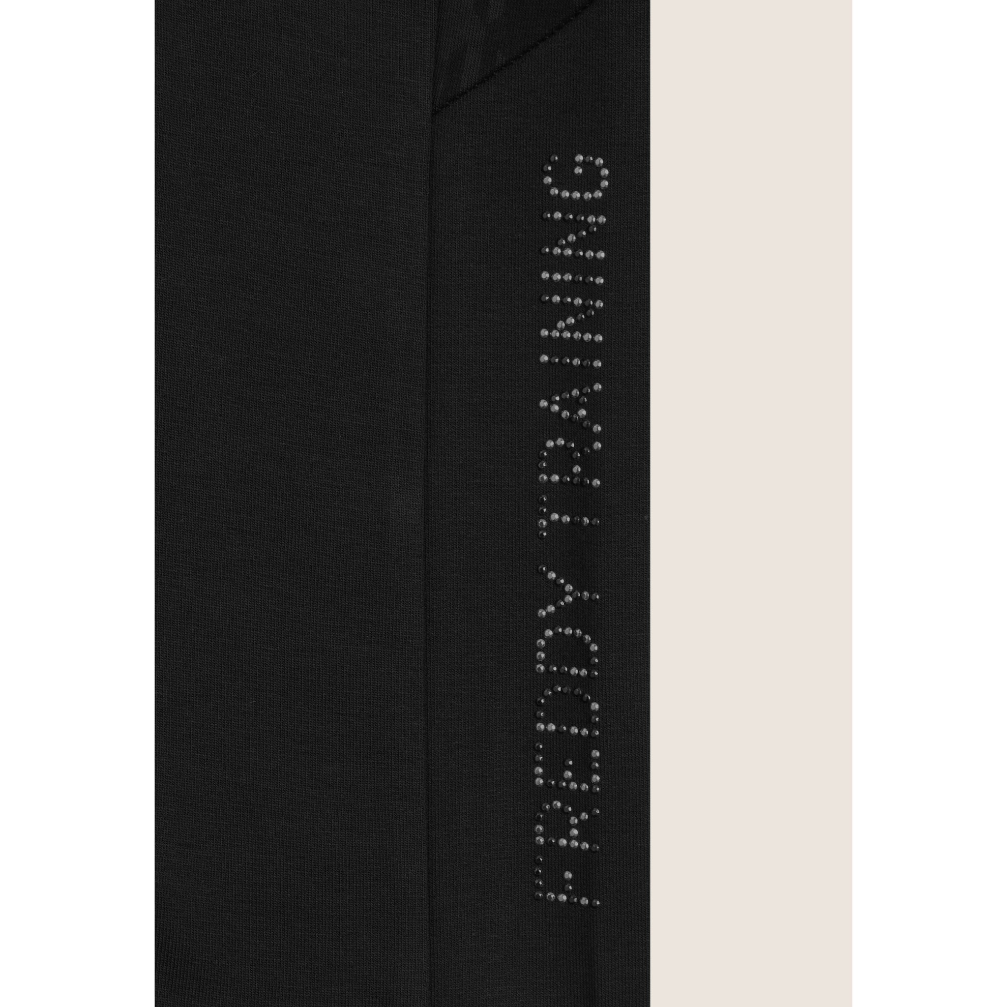 Leggings 7/8 con stampa geometrica laterale