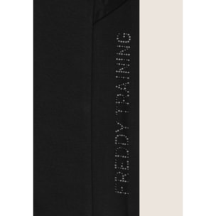 Leggings 7/8 con stampa geometrica laterale