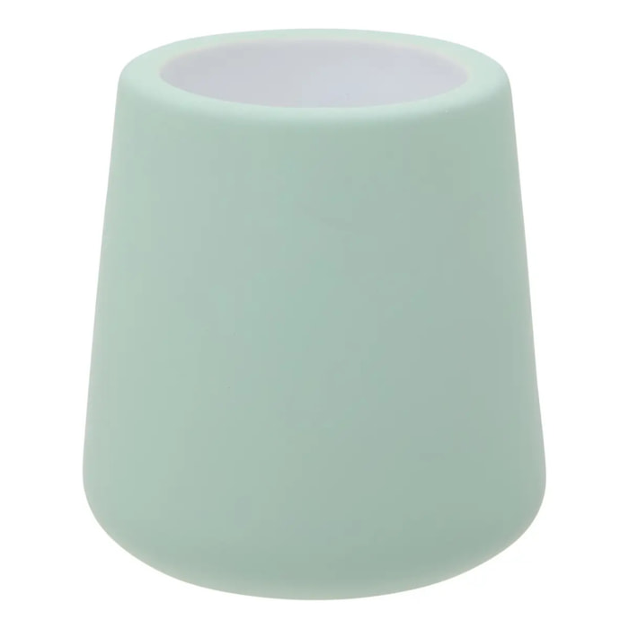 Brosse WC Colorama ronde D.11,5cm vert céladon