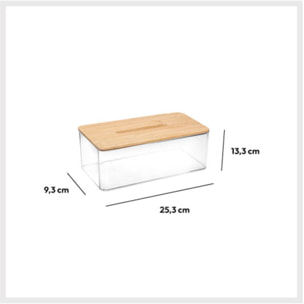 Boîte à mouchoirs "Selena" bambou