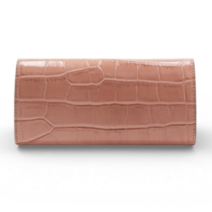 Cartera Cheval Firenze Marlon Croc Rosa