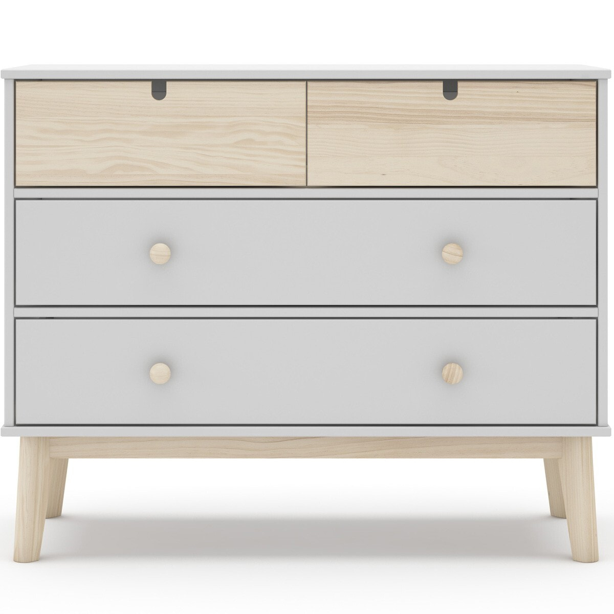 Commode enfant 4 tiroirs en bois - LUCY