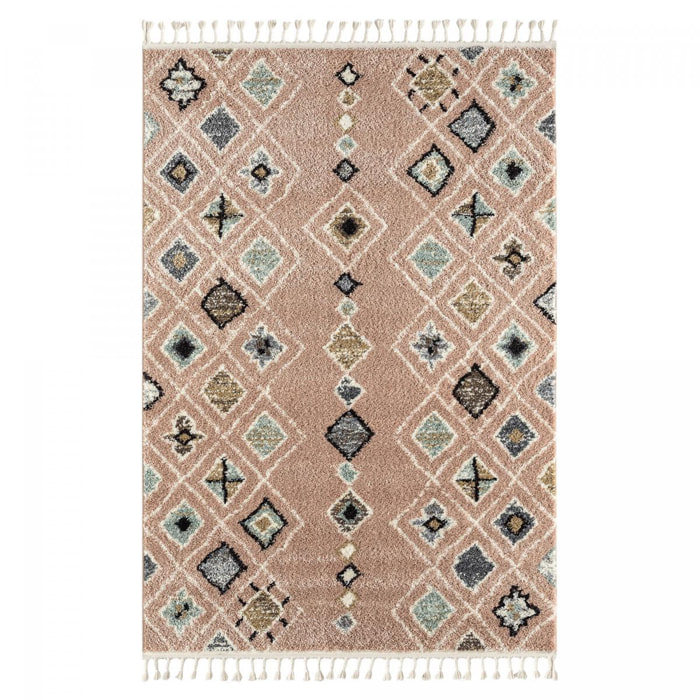 Tapis berbère tissé motif saharien FAPE