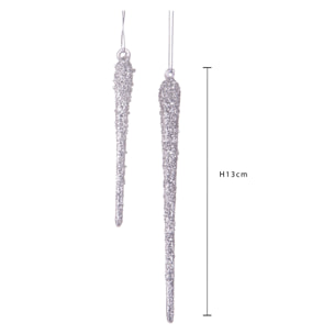 Ghiaccioli - Pezzi 3 - 19,5xH2,5x14,5cm - Bianchi Dino SpA