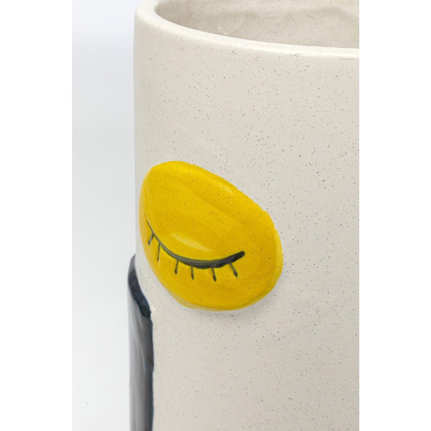 Vase Art Face Colore 33cm Kare Design