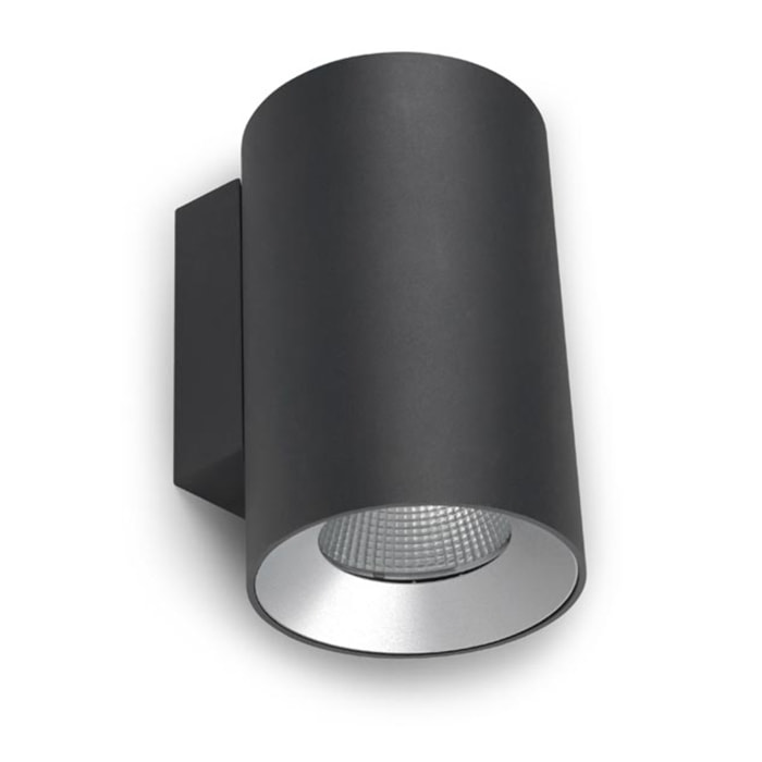 LEDS C4 Aplique Ip66 Cosmos Wall Fixture Ø106 Single Emission Led 11W Blanco Cálido -