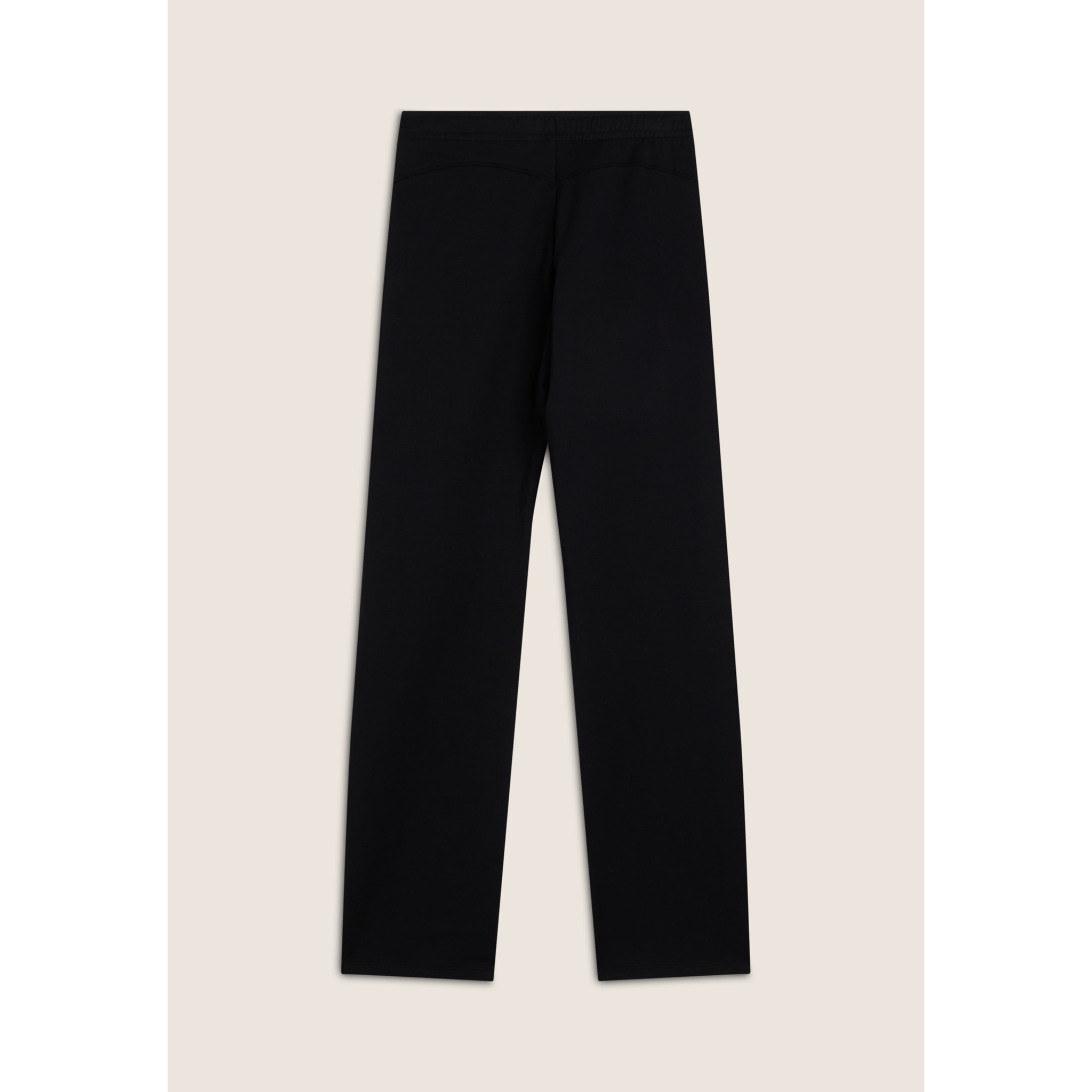 Pantaloni comfort fit con gamba dritta e tasche applicate