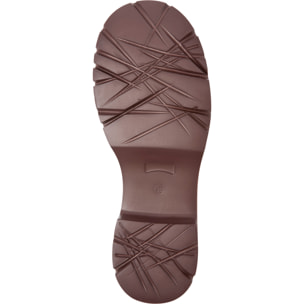 Zapatos de cordones - CAMPER Milah - Burdeos - Cuero liso