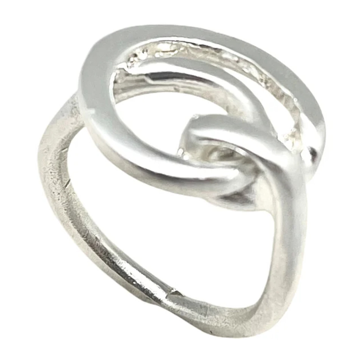 Anillo Mi Mundo en zamak plata 10µ