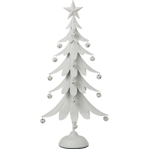 J-Line Sapin de Noël - fer - blanc - small